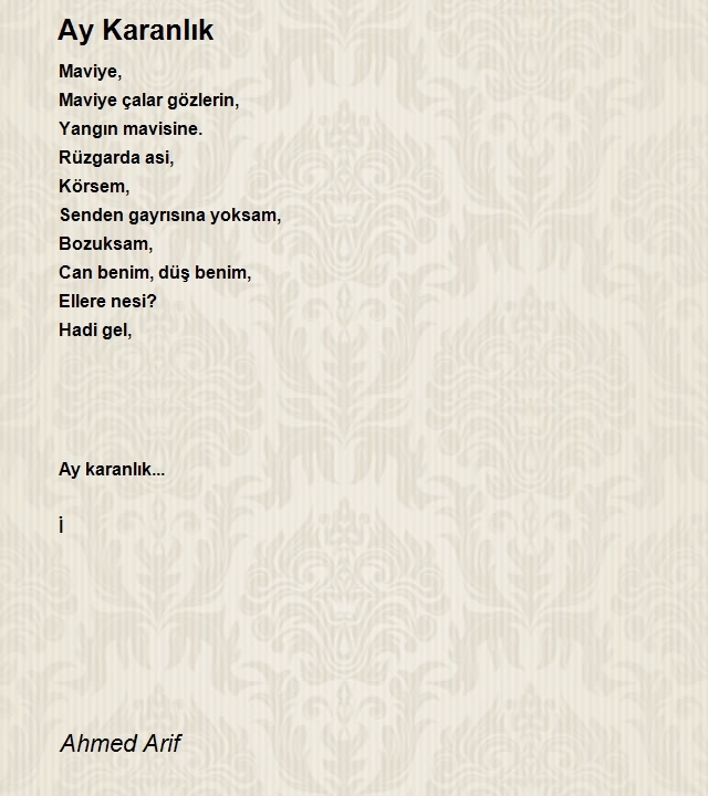 Ahmed Arif