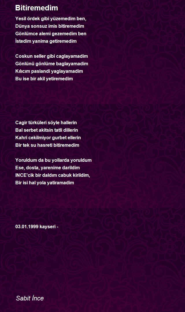 Sabit İnce