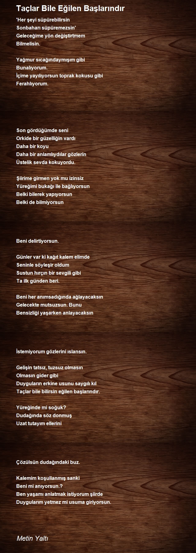 Metin Yaltı