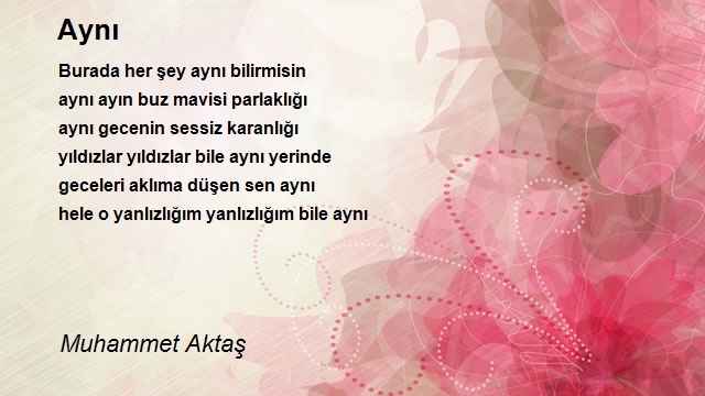Muhammet Aktaş