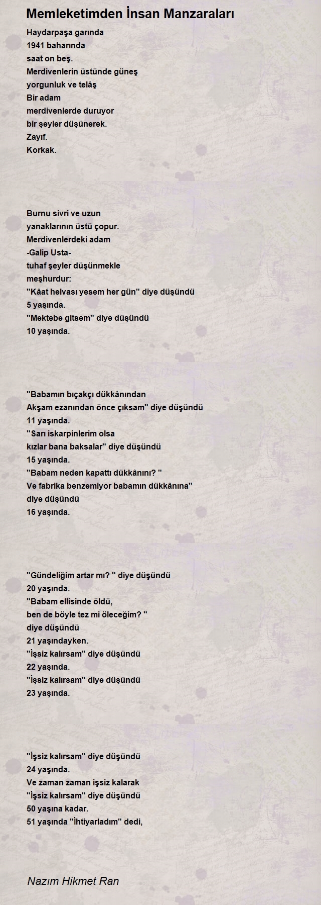 Nazım Hikmet Ran