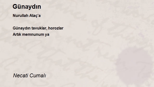 Necati Cumalı