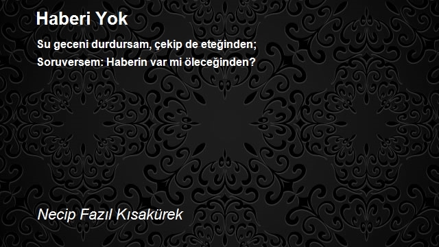 Necip Fazıl Kısakürek