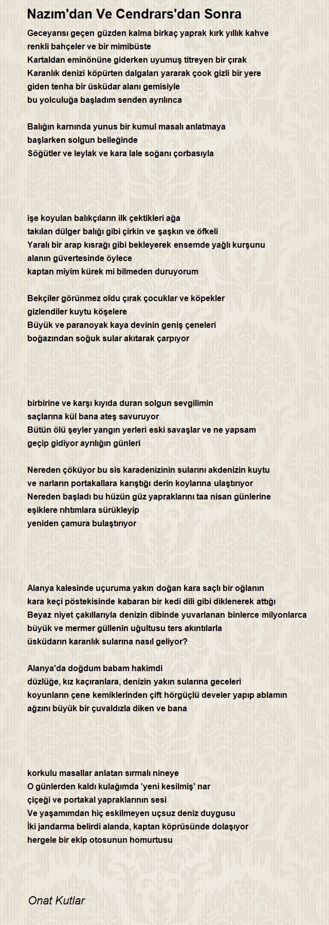 Onat Kutlar