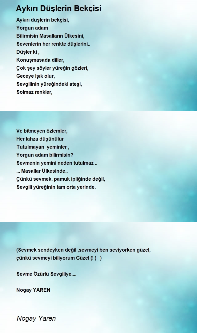 Nogay Yaren