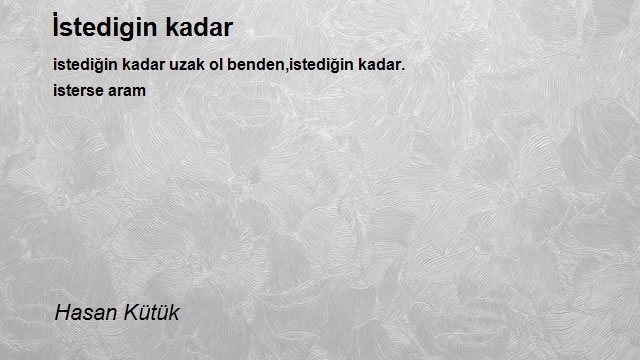 Hasan Kütük