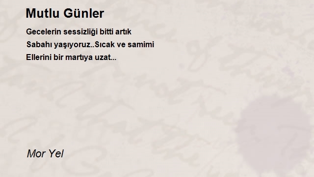 Mor Yel