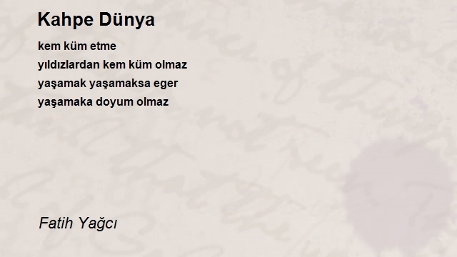 Fatih Yağcı