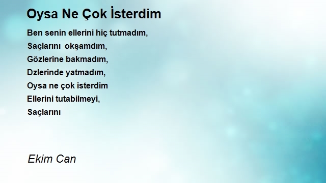 Ekim Can