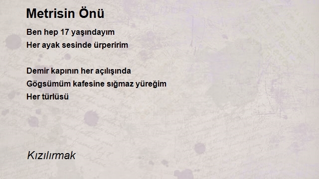 Şair Kızılırmak