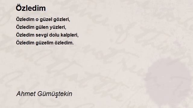 Ahmet Gümüştekin