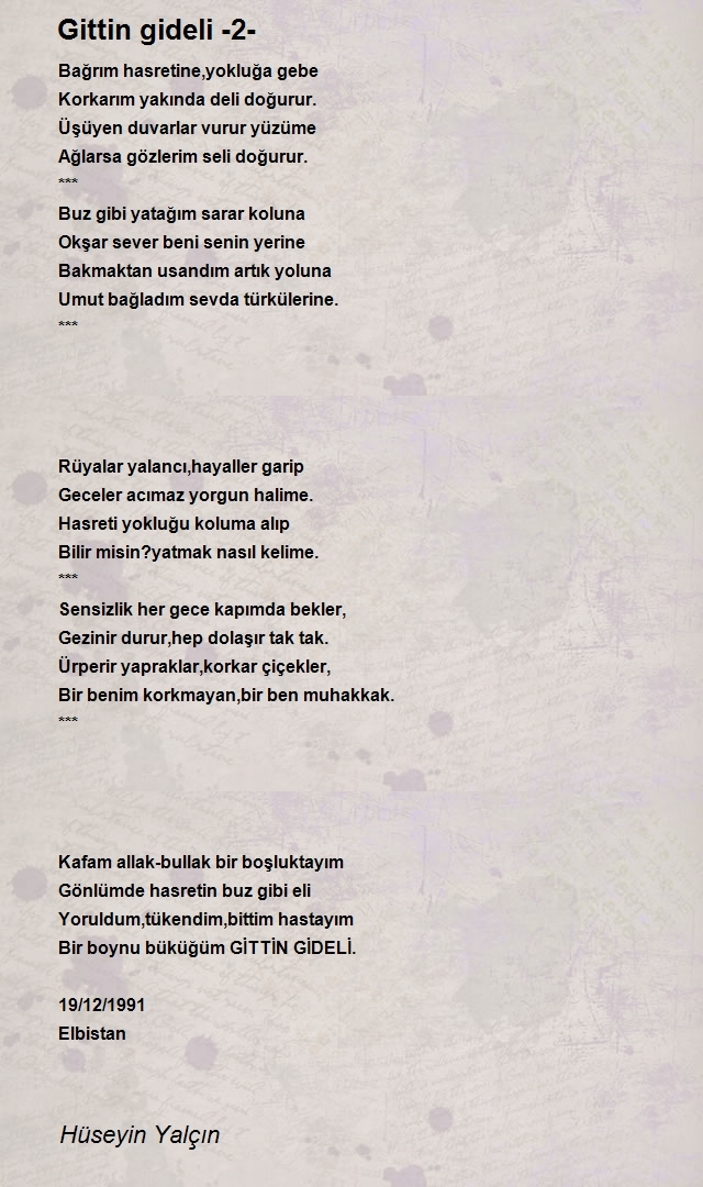 Hüseyin Yalçın