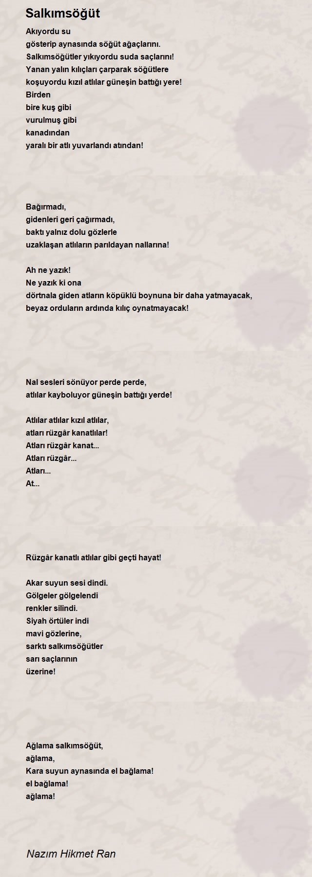 Nazım Hikmet Ran