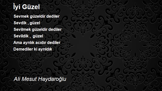 Ali Mesut Haydaroğlu