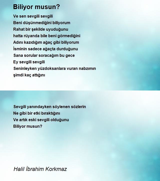 Halil İbrahim Korkmaz