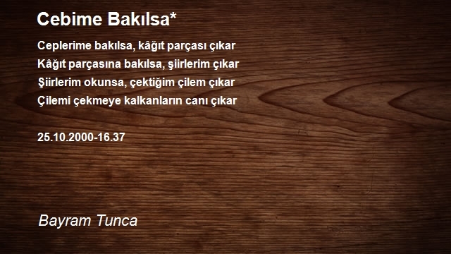 Bayram Tunca
