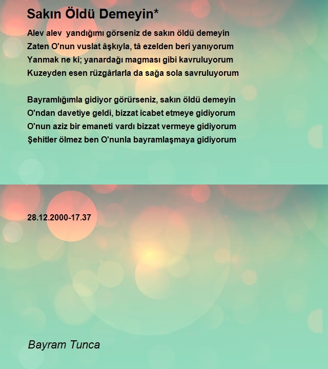 Bayram Tunca