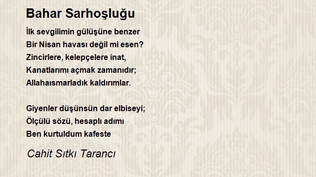 Cahit Sıtkı Tarancı