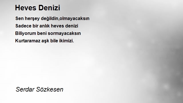Serdar Sözkesen