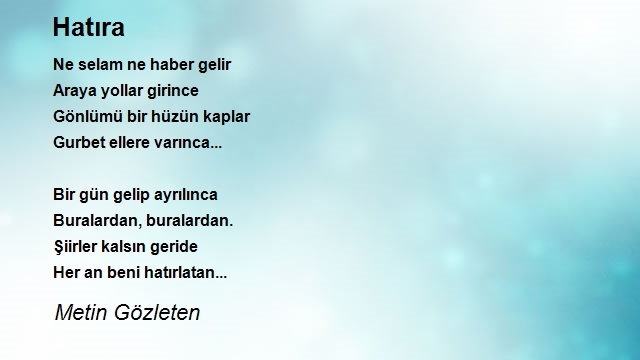 Metin Gözleten