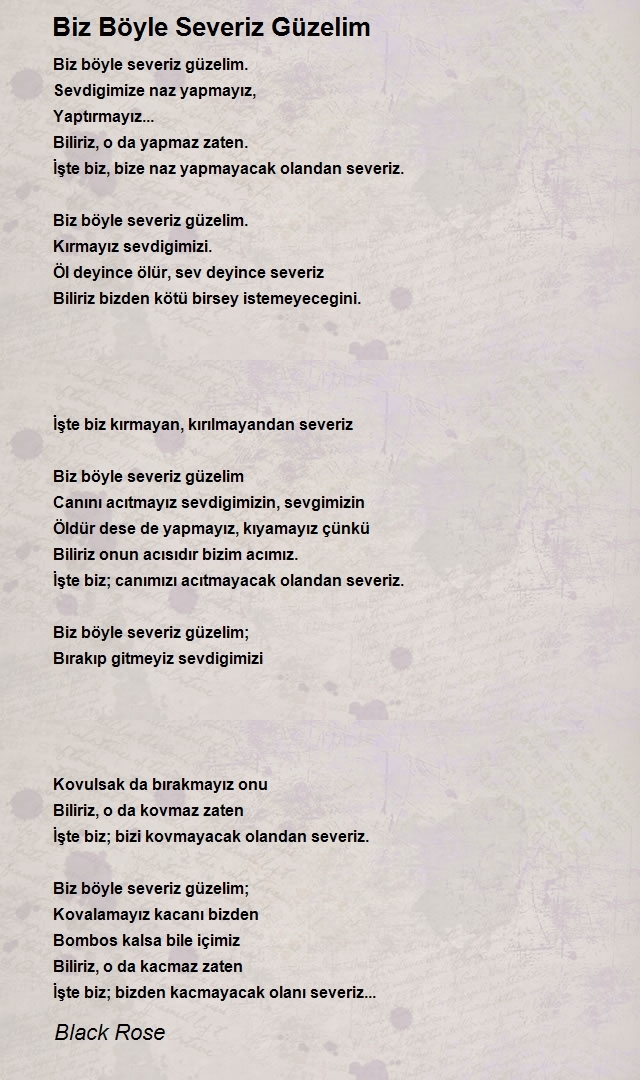 Black Rose