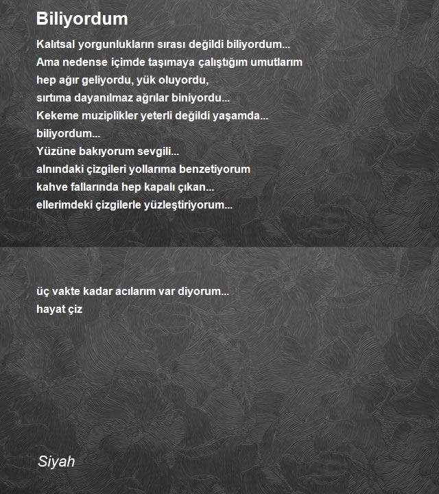 Şair Siyah