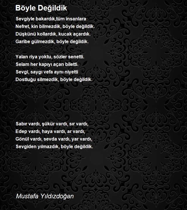 Mustafa Yıldızdoğan