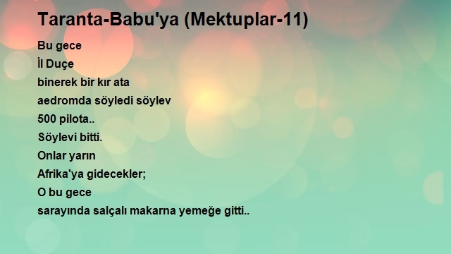 Nazım Hikmet Ran