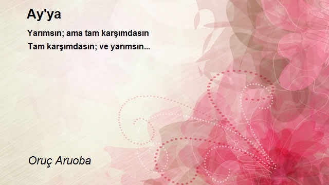 Oruç Aruoba