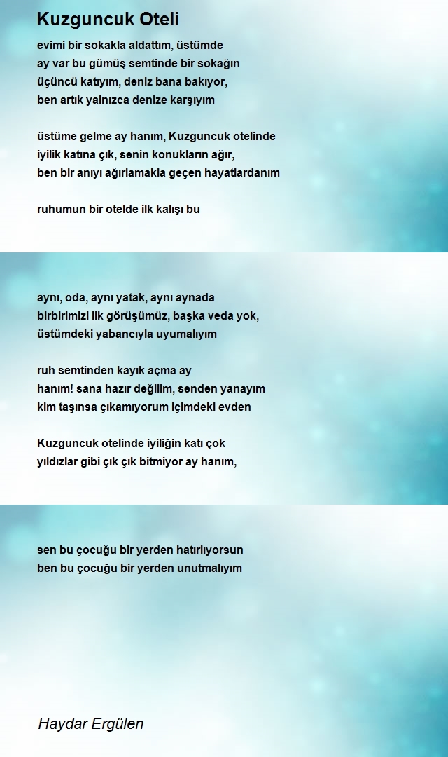 Haydar Ergülen