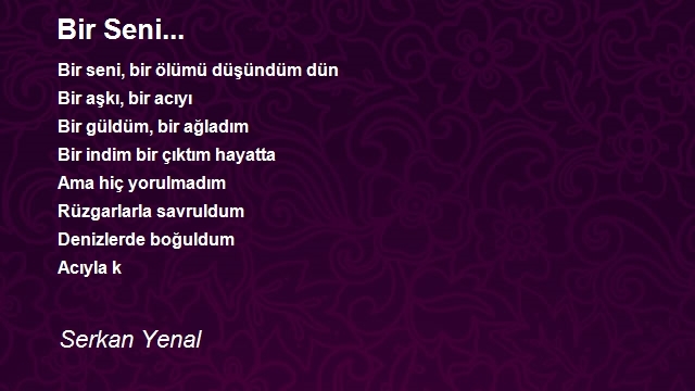 Serkan Yenal