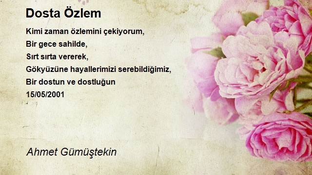 Ahmet Gümüştekin