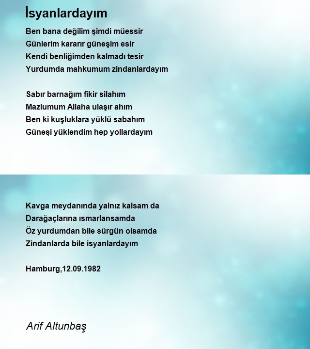 Arif Altunbaş