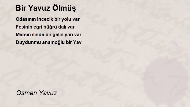 Osman Yavuz