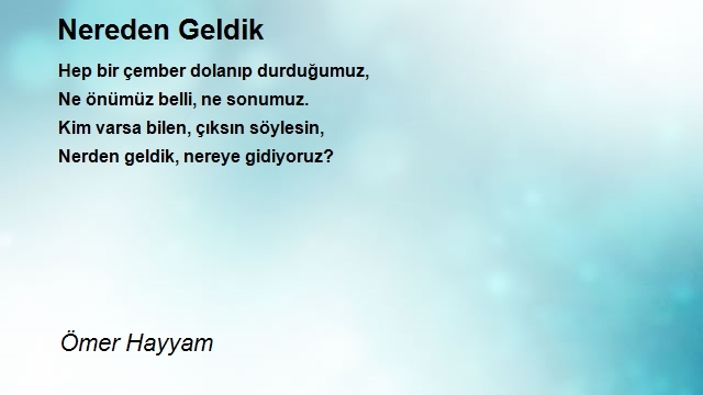 Ömer Hayyam