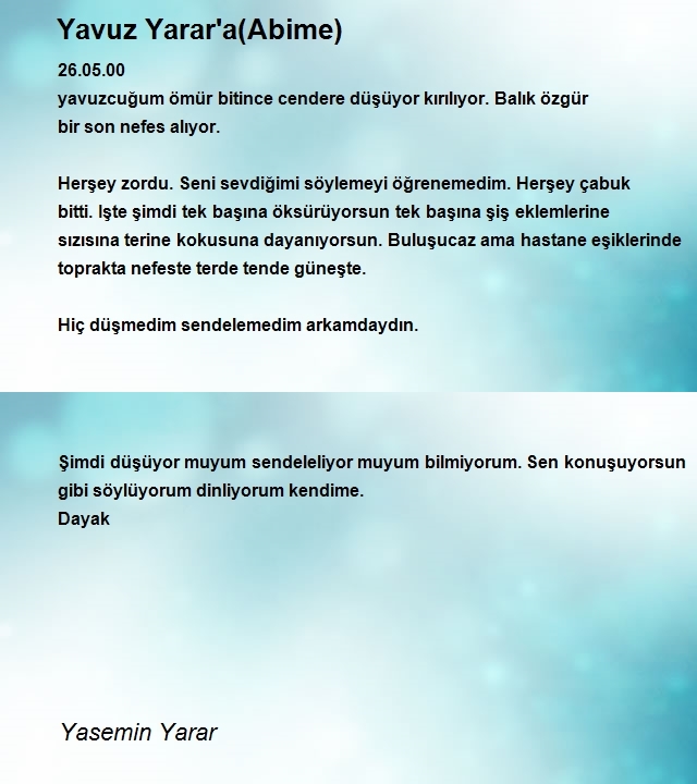 Yasemin Yarar