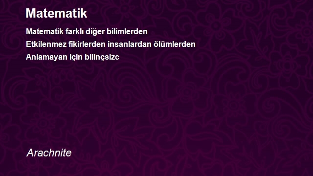 Şair Arachnite