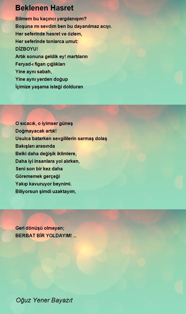 Oğuz Yener Bayazıt