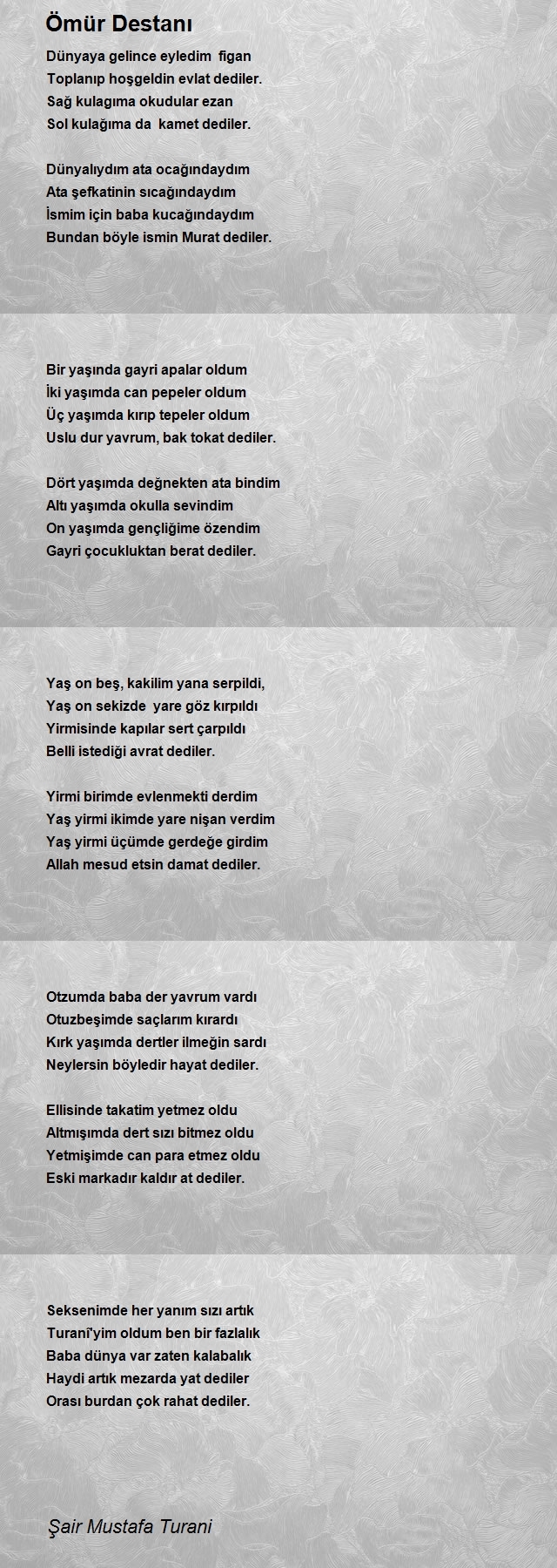 Şair Mustafa Turani
