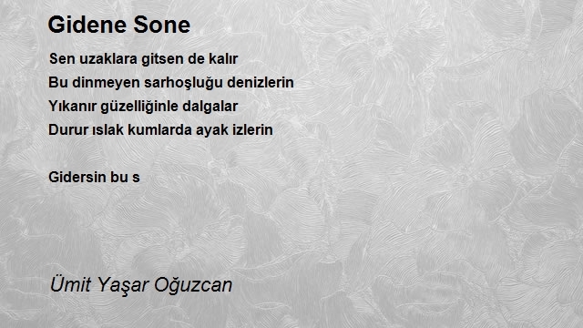 Ümit Yaşar Oğuzcan