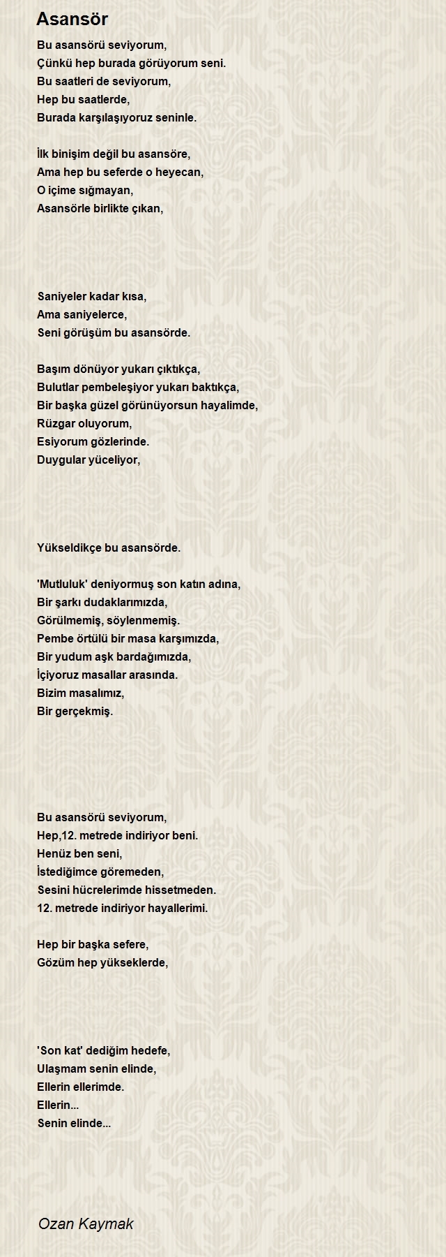 Ozan Kaymak