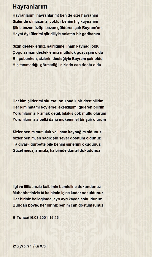 Bayram Tunca