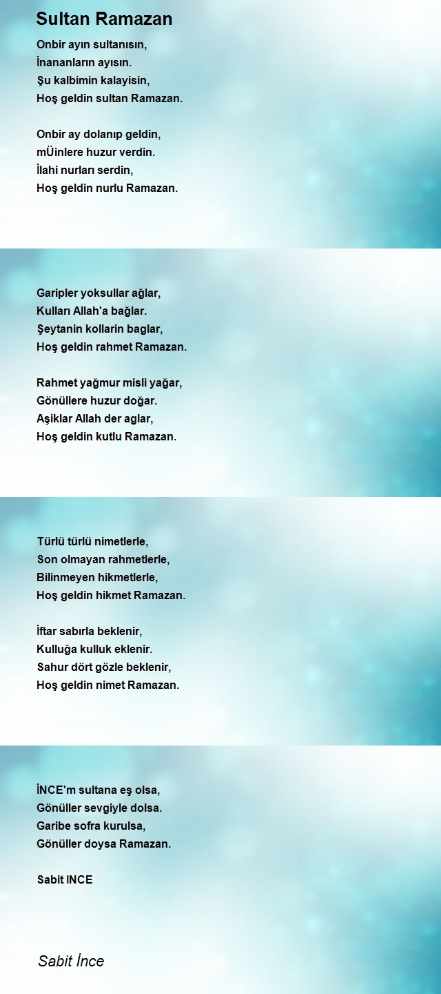 Sabit İnce