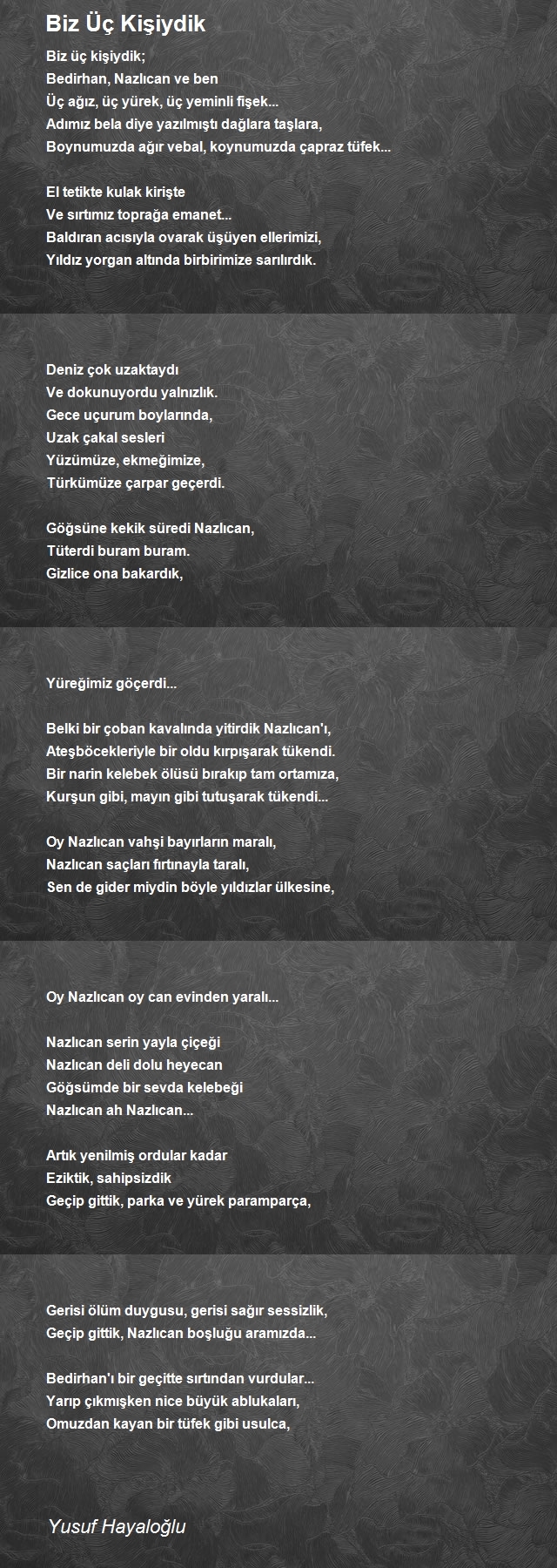 Yusuf Hayaloğlu