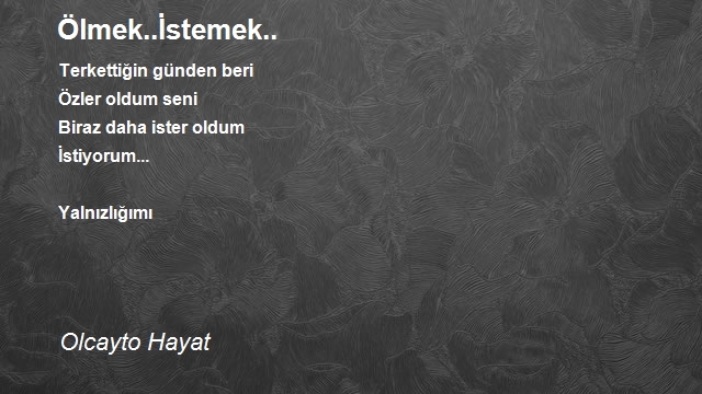 Olcayto Hayat