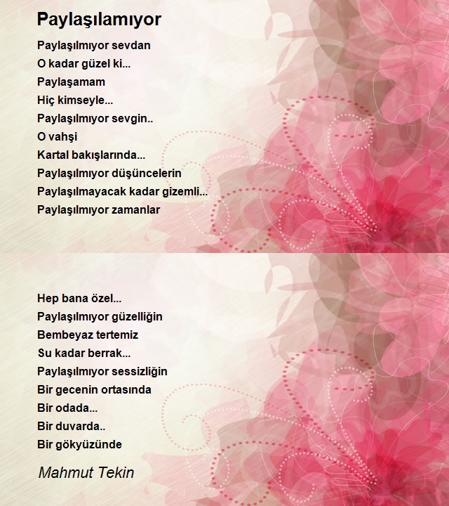 Mahmut Tekin