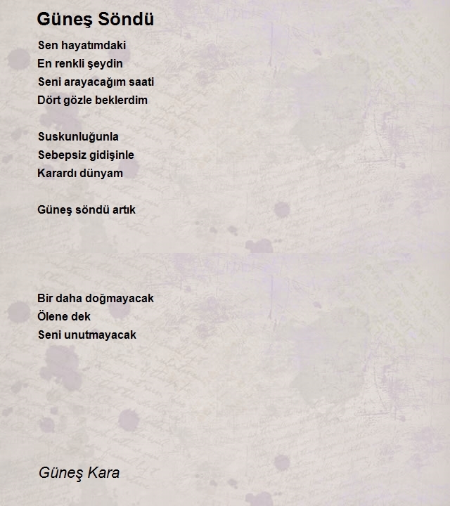 Güneş Kara
