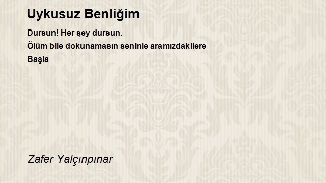 Zafer Yalçınpınar