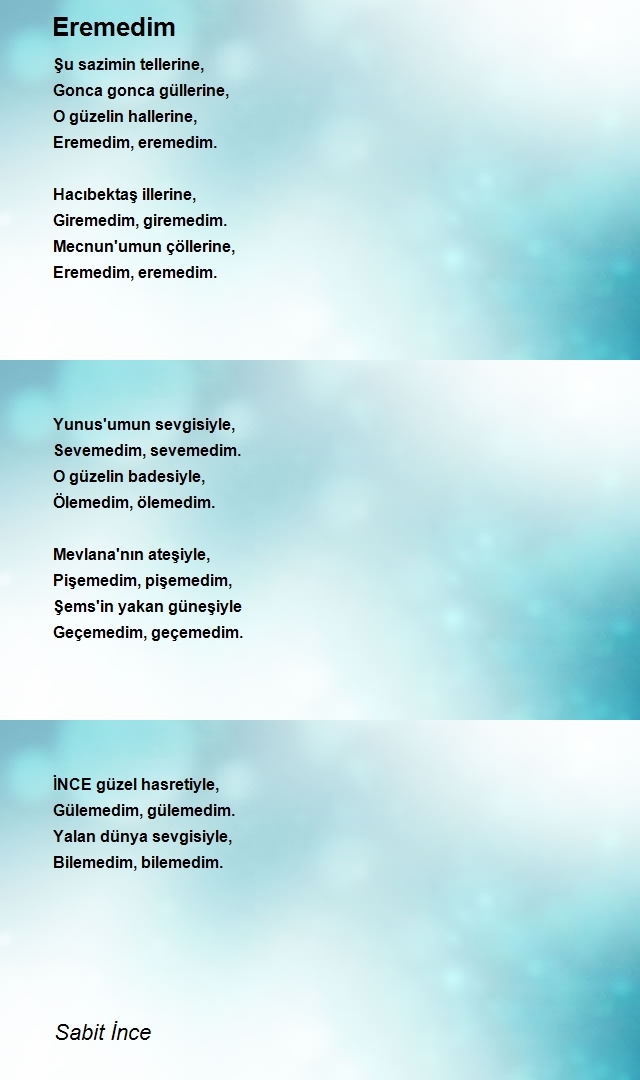 Sabit İnce