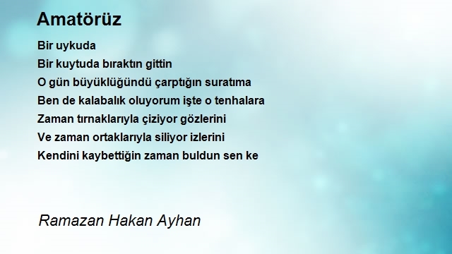 Ramazan Hakan Ayhan